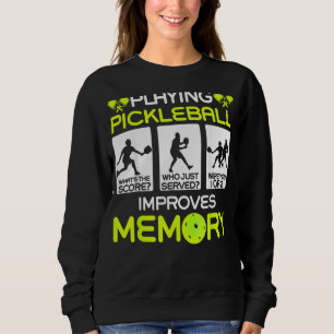 Camiseta Reproduzir o Pickleball melhora o leitor de tinta 