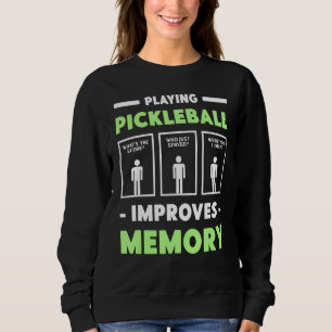 Camiseta Reproduzir o Pickleball melhora o leitor de tinta 