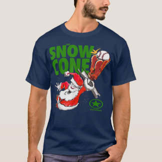 Camiseta Reproduzir PAPAIS NOEIS fortes SNOW CONE BASEBALL