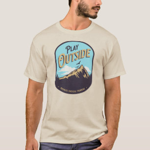Camiseta Reproduzir Pensamento Crítico Promocional Externo