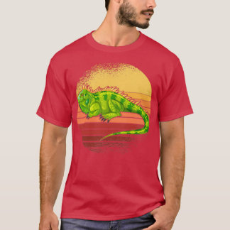 Camiseta Répteis Solares Iguana Retro 2
