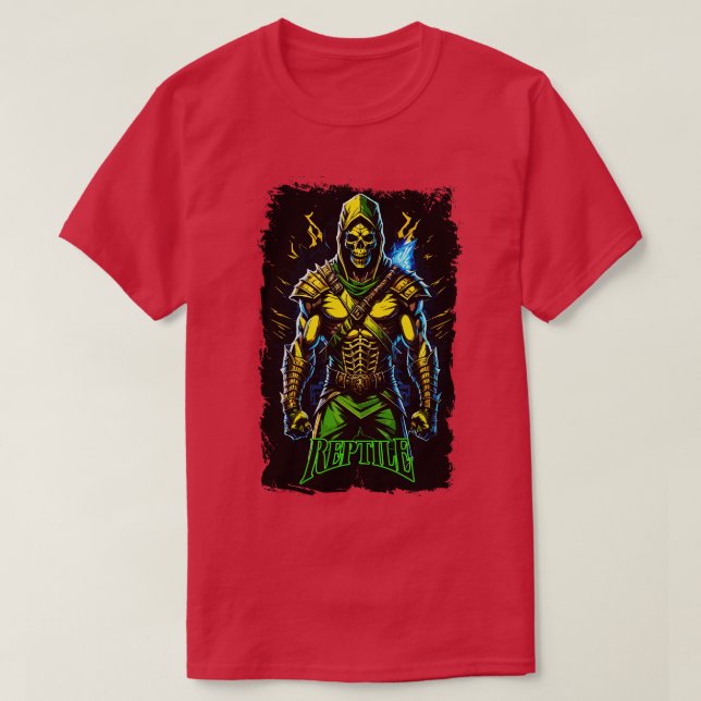 Camiseta Réptil (Frente do Design)