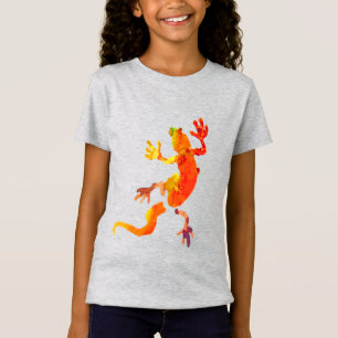 Camiseta Réptil do eco dos animais selvagens do lagarto do