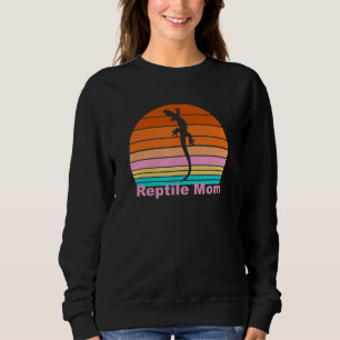 Camiseta Réptil Mãe Lizard Iguana Brincando Dragão Retrovis