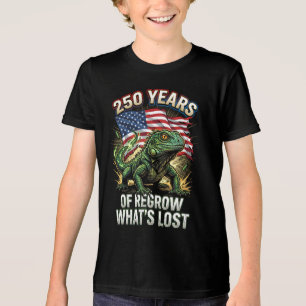 Camiseta Réptil Resiliente América 250 Anos