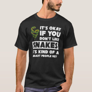Camiseta Reptile Keeper Seu Tipo De Snak De Pet De Pessoas