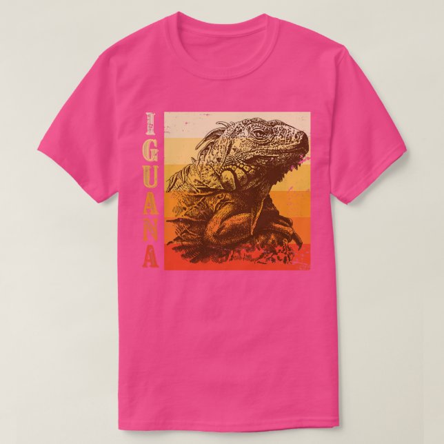 Camiseta Reptile Lover Gift Iguana (Frente do Design)