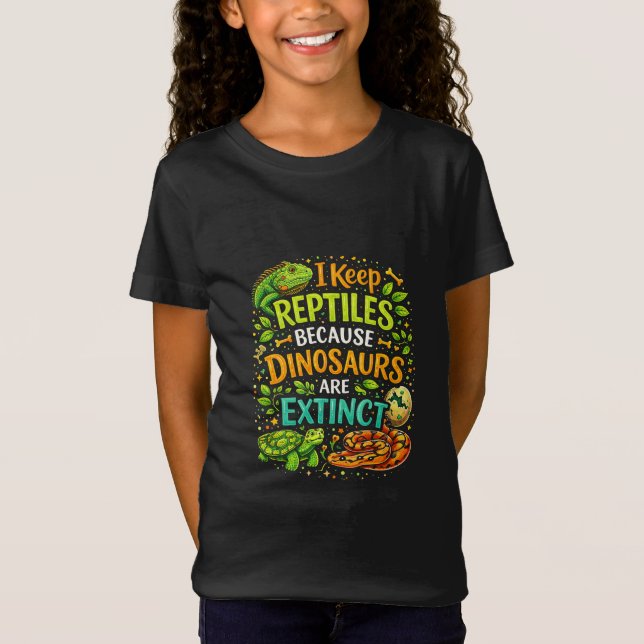 Camiseta Reptiles Rule (Frente)