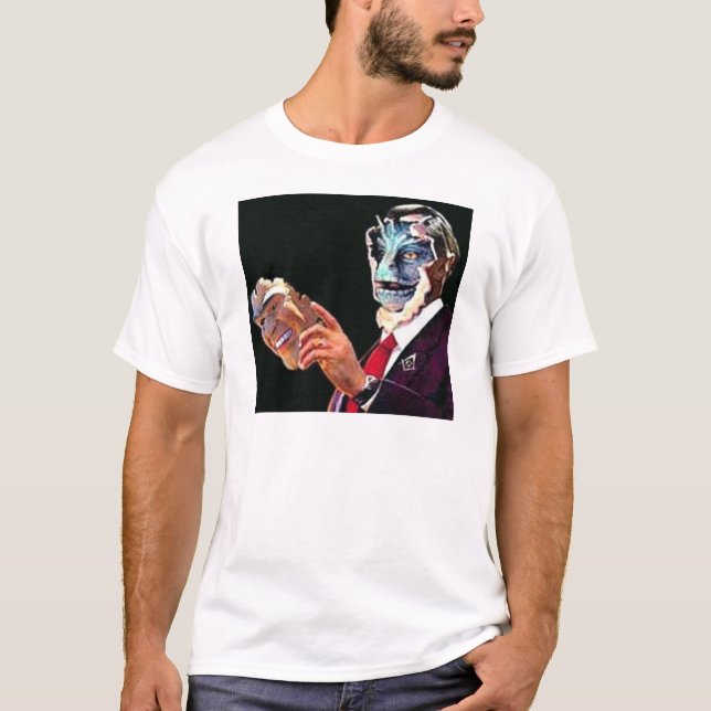 Camiseta reptilian (Frente)