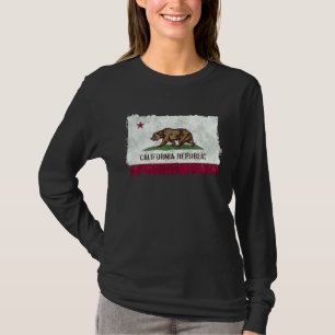 Camiseta República Califórnia Cali Enrugado Los Angeles Fl