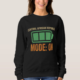 Camiseta República Centro-Africana Modo Projeto Em Bateria