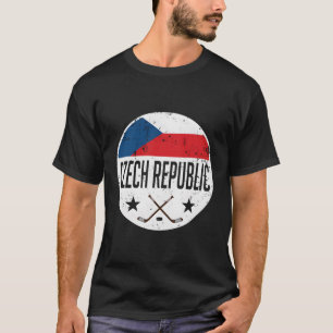Camiseta República Checa, Bandeira de Hóquei no Gelo, Jérse