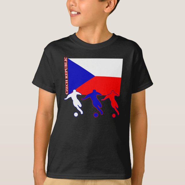 Camiseta República checa do futebol (Frente)
