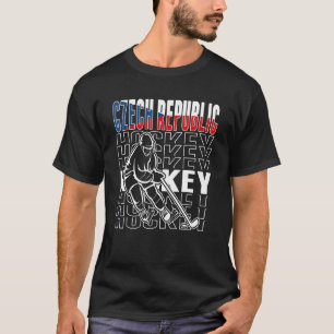 Camiseta República Checa Fãs de Hóquei no Gelo