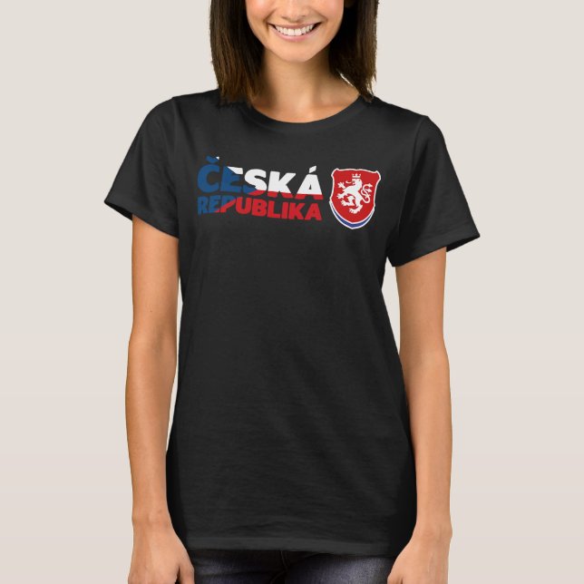Camiseta República Checa Leão Praga Beer Checo 4 (Frente)