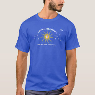 Camiseta República Concha Nós Separámo-nos Onde Outros Falh