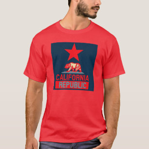 Camiseta República da Califórnia no Estilo de Esperança Urb