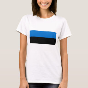 Camiseta República da Estônia - Bandeira da Estônia