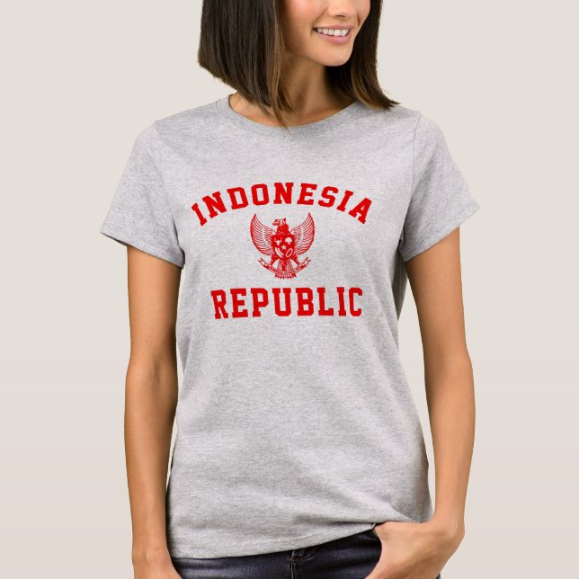 Camiseta República da Indonésia  (Frente)