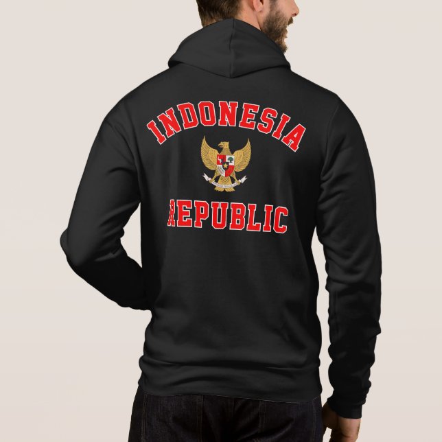 Camiseta República da Indonésia  (Verso)