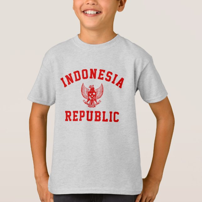 Camiseta República da Indonésia (Frente)