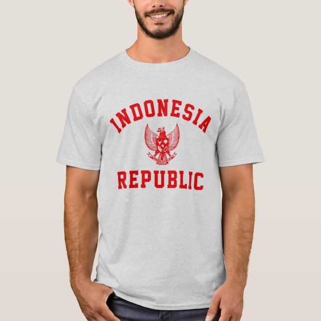Camiseta República da Indonésia (Frente)