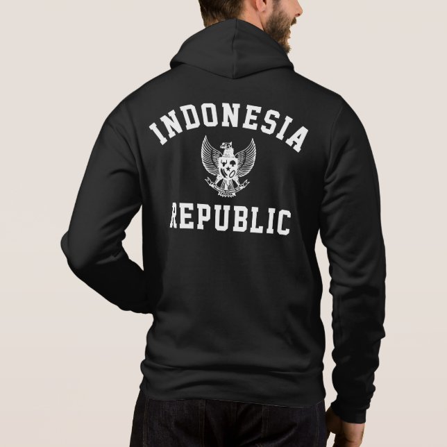 Camiseta República da Indonésia  (Verso)