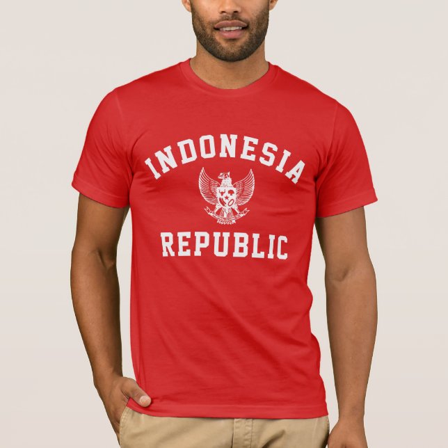 Camiseta República da Indonésia  (Frente)