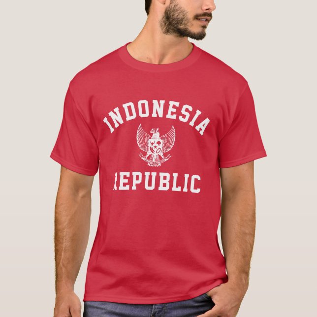 Camiseta República da Indonésia  (Frente)