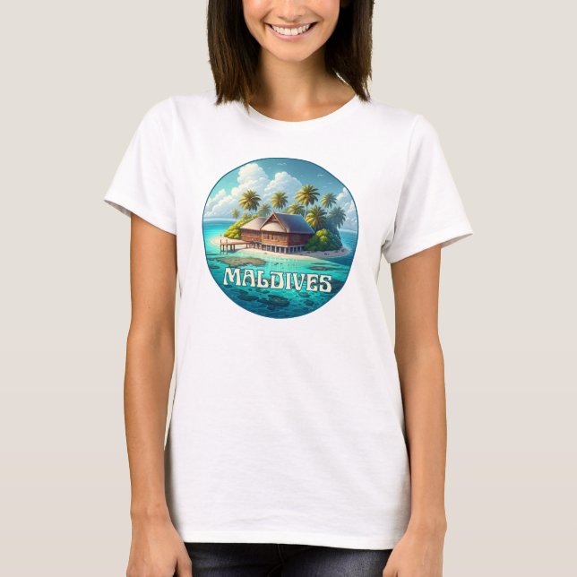 Camiseta República das Maldivas (Frente)