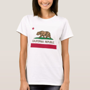 Camiseta República de Califórnia (bandeira do estado)