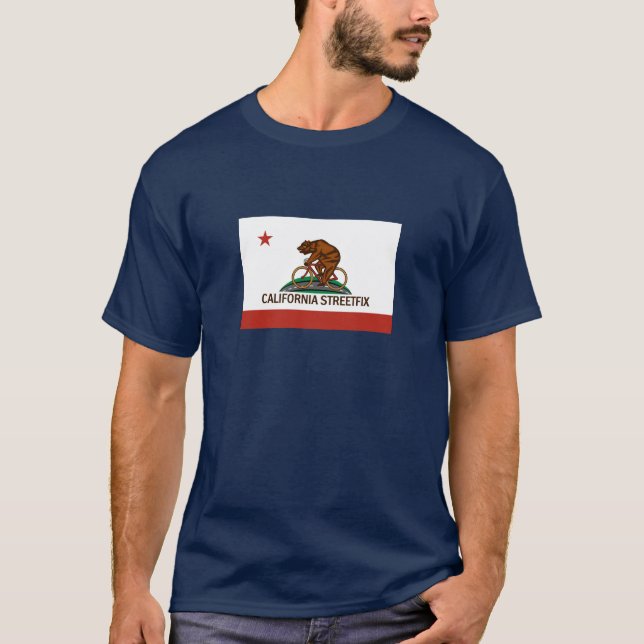 Camiseta República de Califórnia StreetFix (Frente)