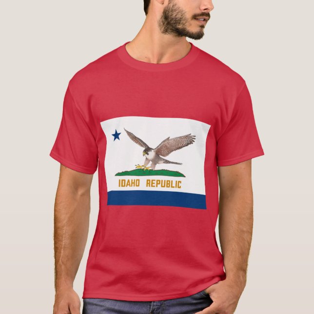 Camiseta República de Idaho Oversized (Frente)