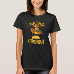 Camiseta República de Nacho Média da Herança da Armênia