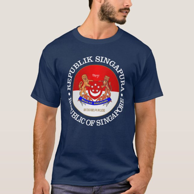Camiseta República de Singapore (Frente)