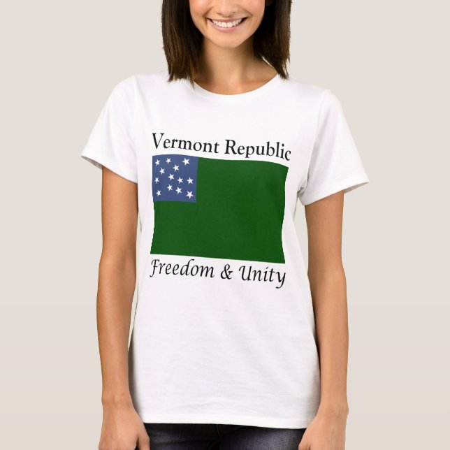Camiseta República de Vermont (Frente)