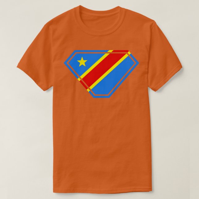 Camiseta República Democrática do Congo de SuperEmpoderados (Frente do Design)
