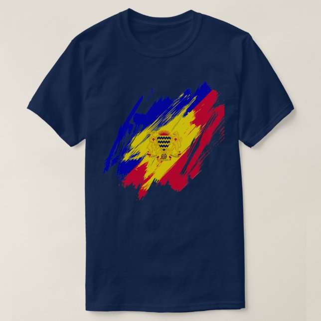 Camiseta República do Chade Rpublique du Tchad (Frente do Design)
