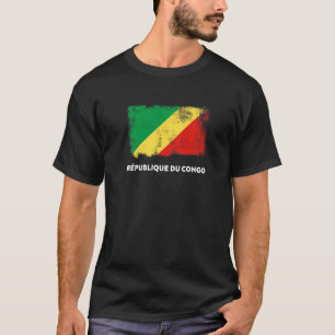 Camiseta República do Congo Bandeira República Democrática 