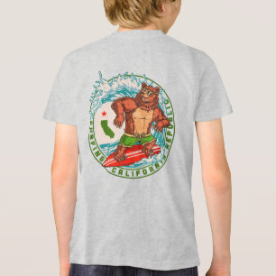 Camiseta República do Urso de Surf da Califórnia