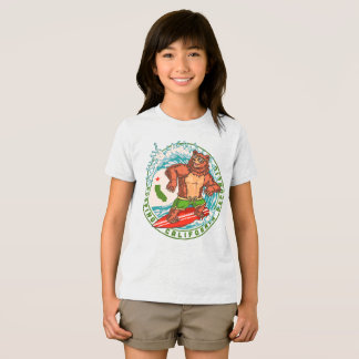 Camiseta República do Urso de Surf da Califórnia