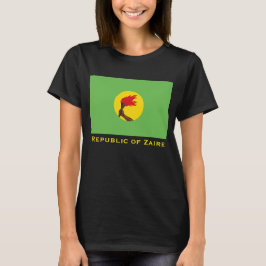 Camiseta República do Zaire Flag