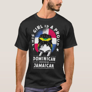 Camiseta República Dominicana Bandeira Jamaica Grown Women