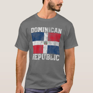 Camiseta República Dominicana Bandeira Orgulho Raia Família