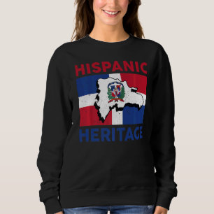 Camiseta República Dominicana Bandeira Patrimônio Hispânico