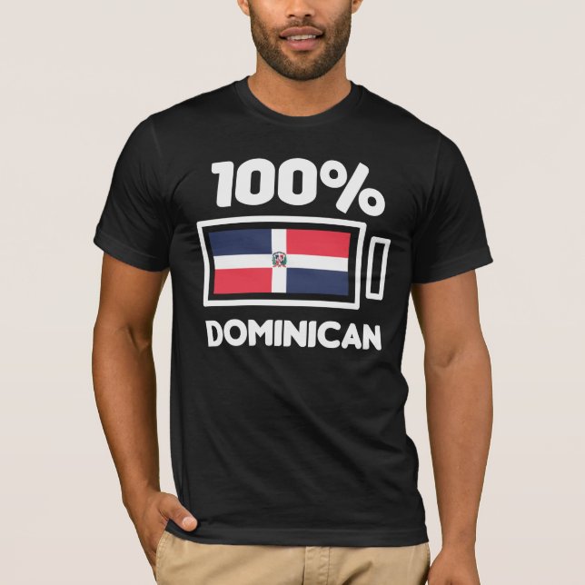 Camiseta República Dominicana Bandeira República Dominicana (Frente)