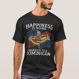 Camiseta República Dominicana Casamento Herança Dominicana 