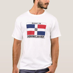 Camiseta República Dominicana feita dentro