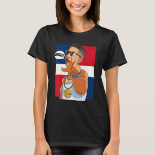Camiseta República Dominicana Flag Dimelo Dominicano Hispân