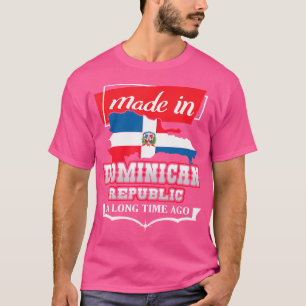 Camiseta República Dominicana Há Muito Tempo - Bandeira do